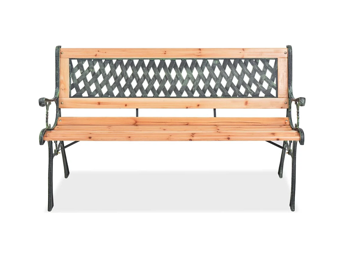 Banc de jardin 122 cm Bois