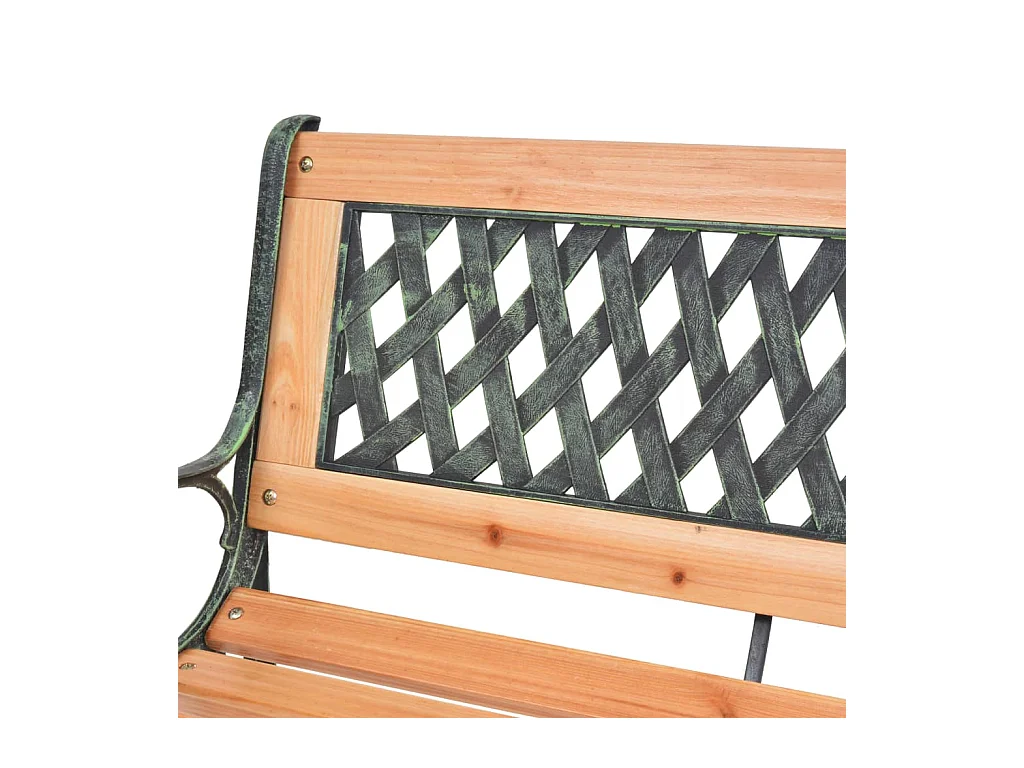 Banc de jardin 122 cm Bois