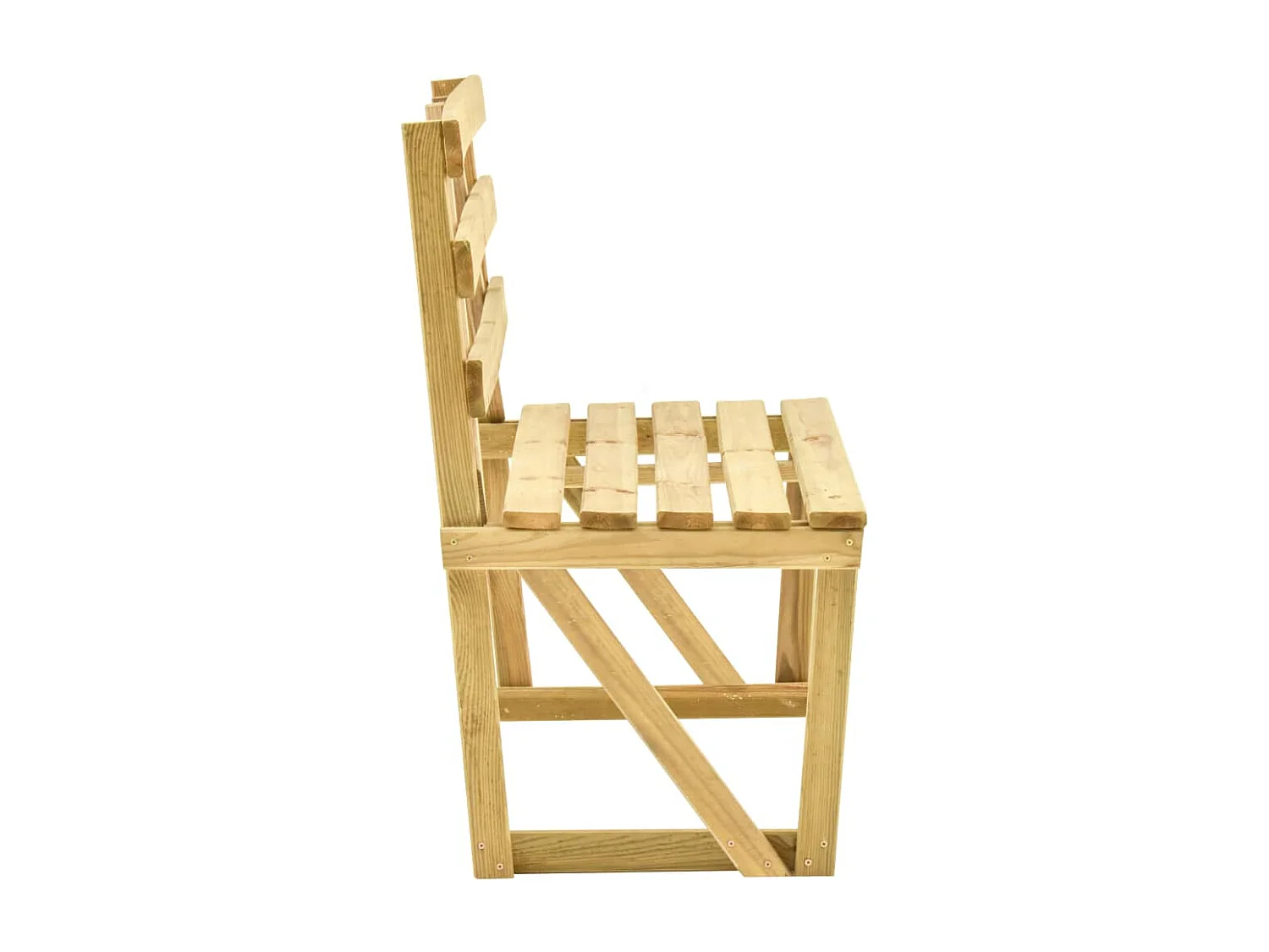 Banc de jardin 120 cm Bois de pin imprégné