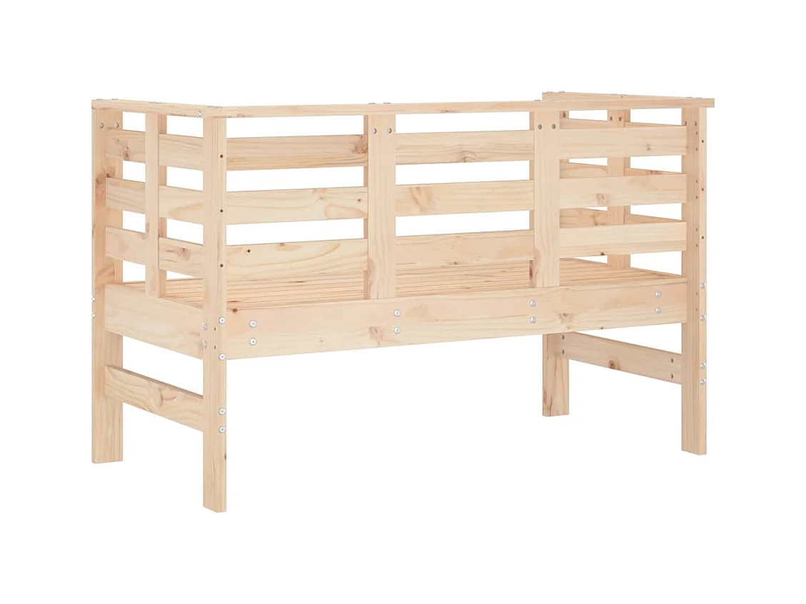 Banc de jardin 111,5x53x71 cm bois massif de pin