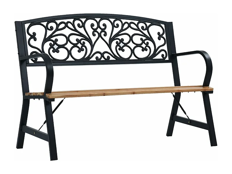 Banco de jardim 120 cm madeira