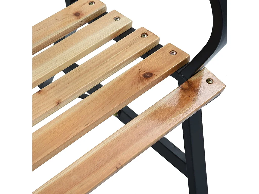 Banco de jardín madera 120 cm