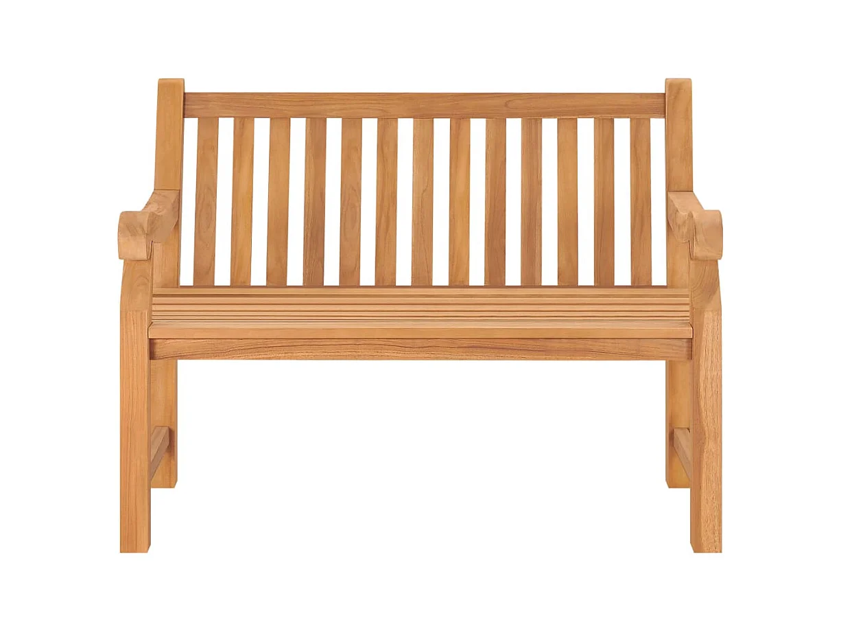 Tuinbank 114 cm massief teakhout
