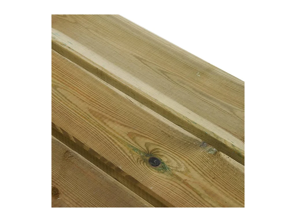 Banc de jardin 110 cm Bois de pin massif imprégné