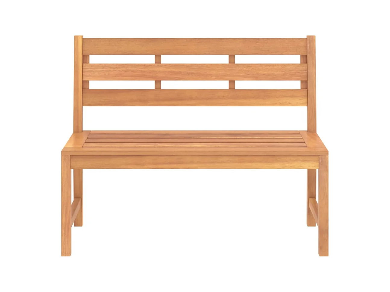 Banc de jardin 114 cm Bois de teck solide