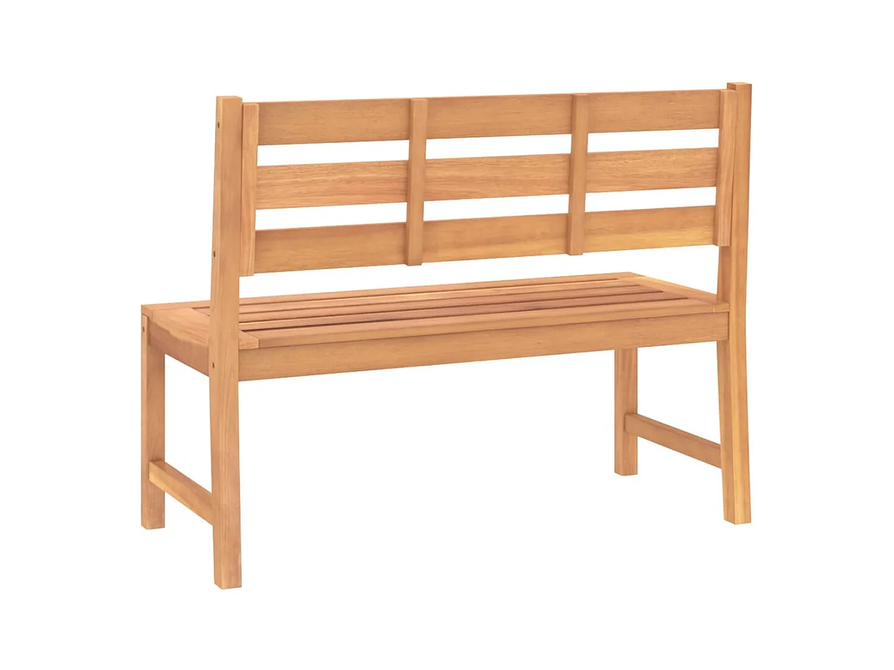 Banc de jardin 114 cm Bois de teck solide