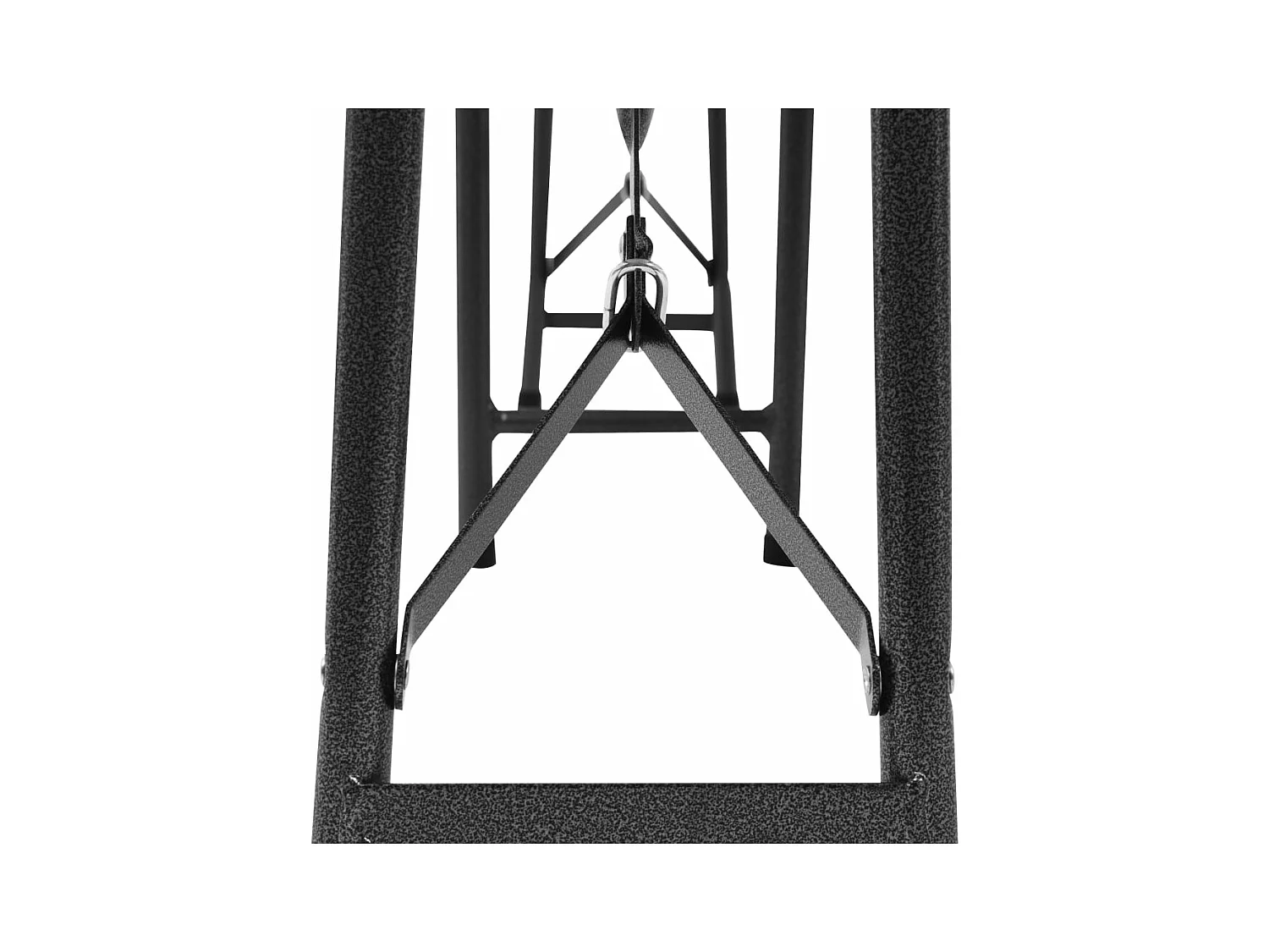 Tuinbanken inklapbaar 2 st 180 cm HDPE zwart