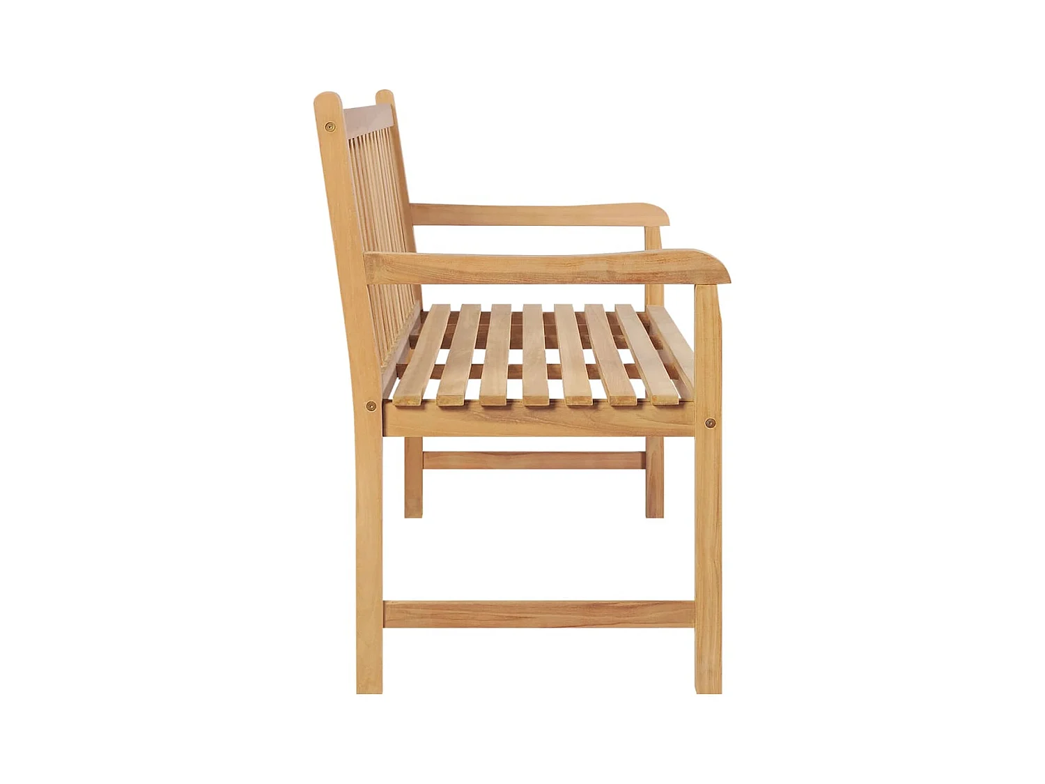 Banc de jardin 114 cm Bois de teck solide