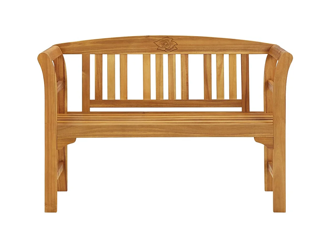 Banc de jardin 114 cm Bois d'acacia solide