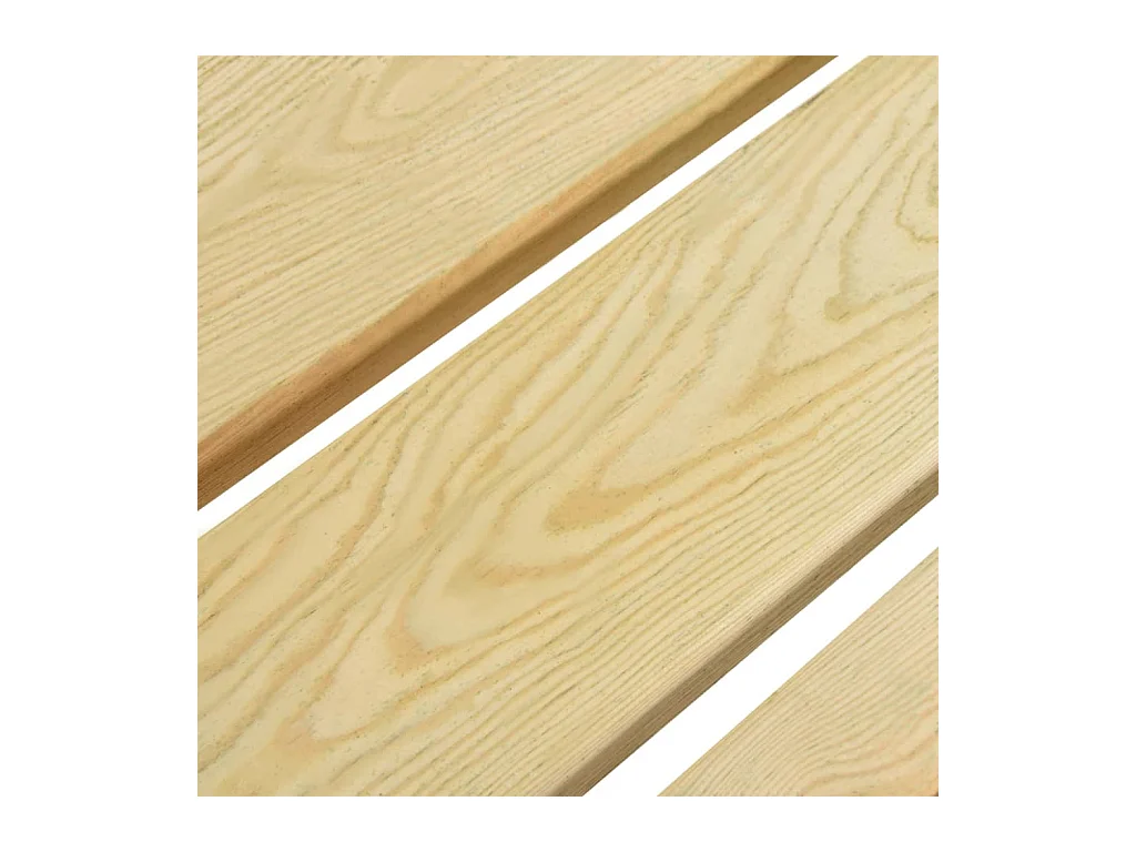 Tuinbank 140 cm geïmpregneerd grenenhout