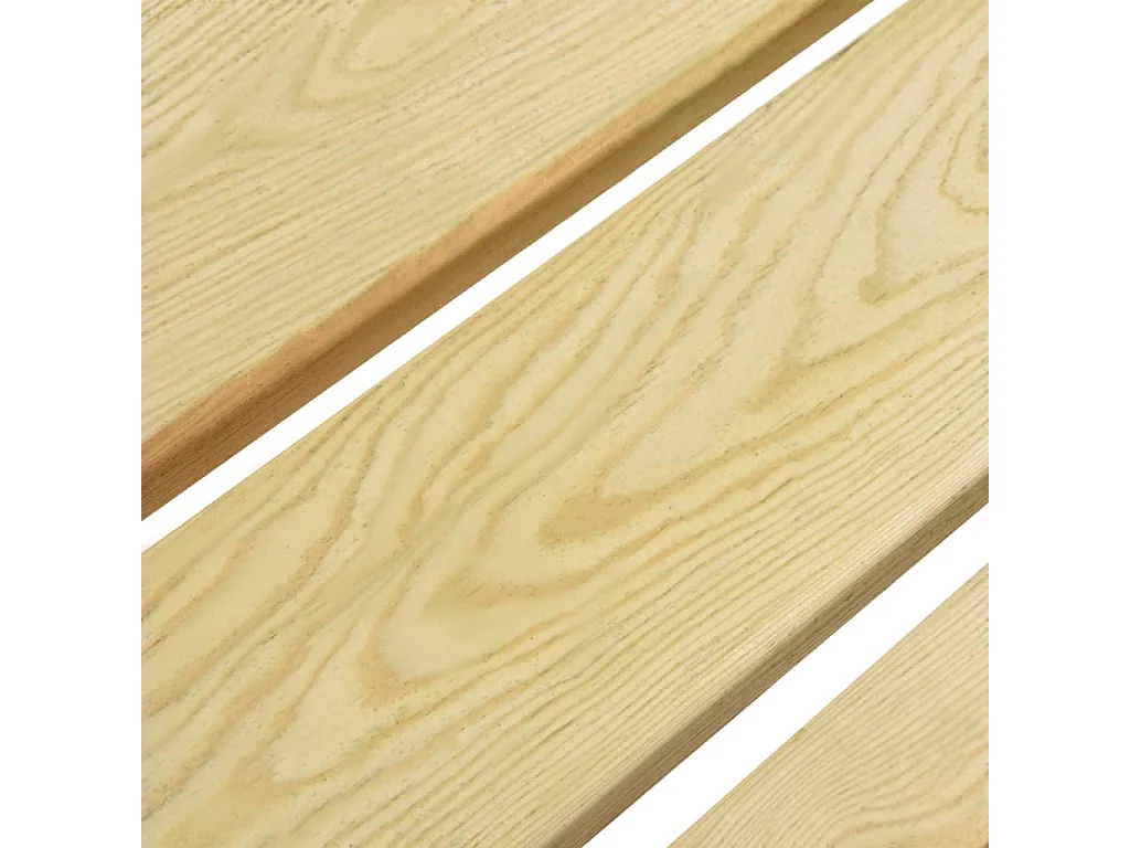 Tuinbank 140 cm geïmpregneerd grenenhout