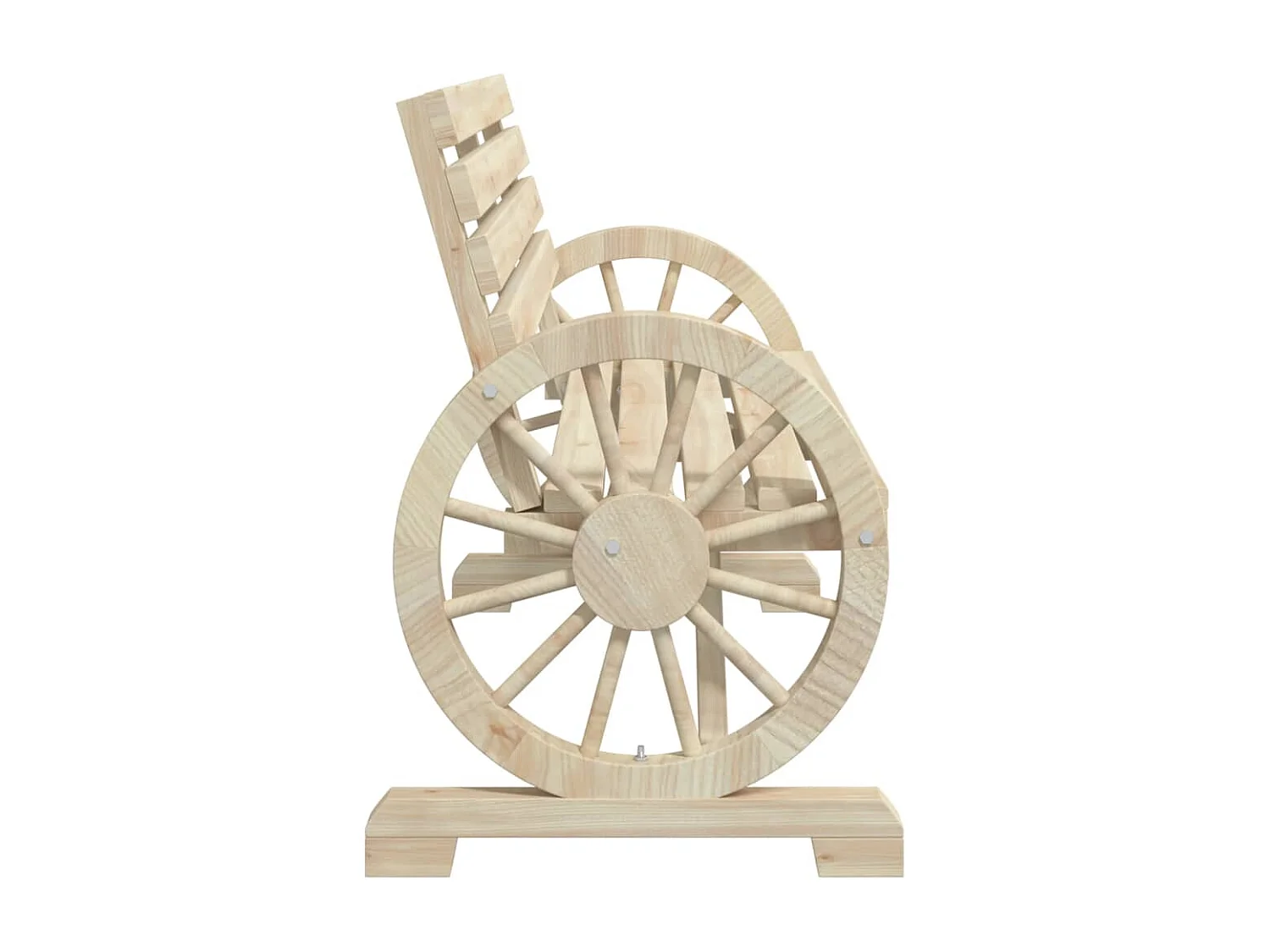 Banc de jardin 2 places bois de sapin massif