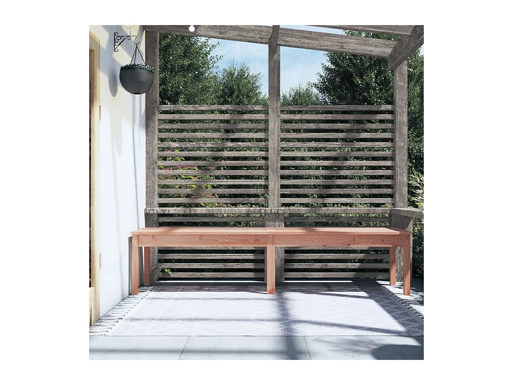 Tuinbank 2-zits 203,5x44x45 cm massief douglashout