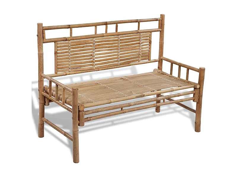 Banco de jardim 120 cm bambu