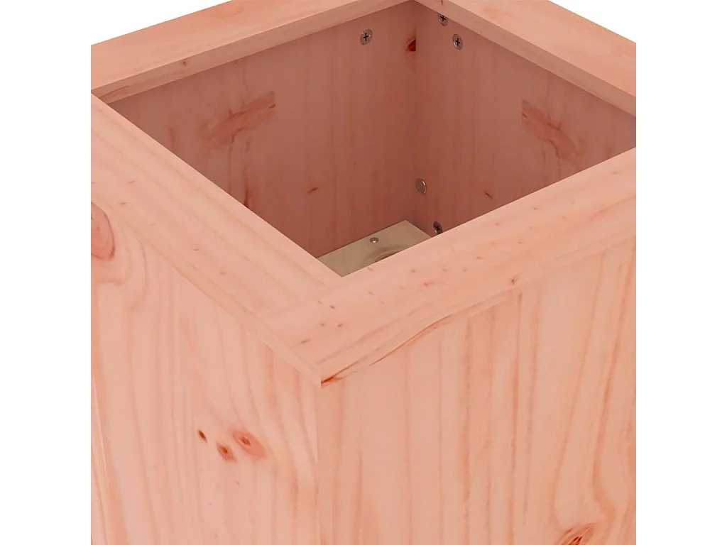 Banc avec jardinières 184,5x39,5x56,5cm bois massif de douglas