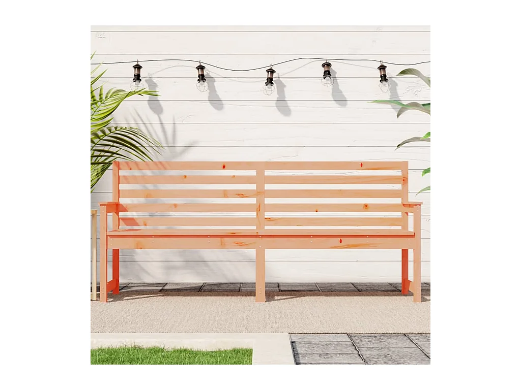 Banc de jardin 203,5x48x91,5 cm bois massif de douglas