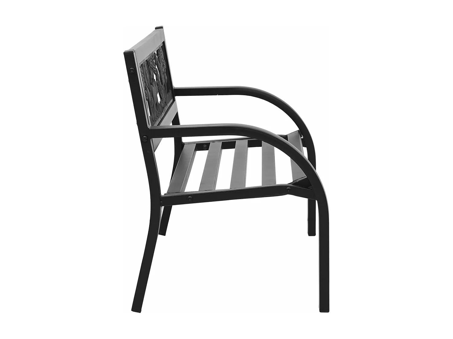 Banc de jardin pour enfants 86 cm Acier