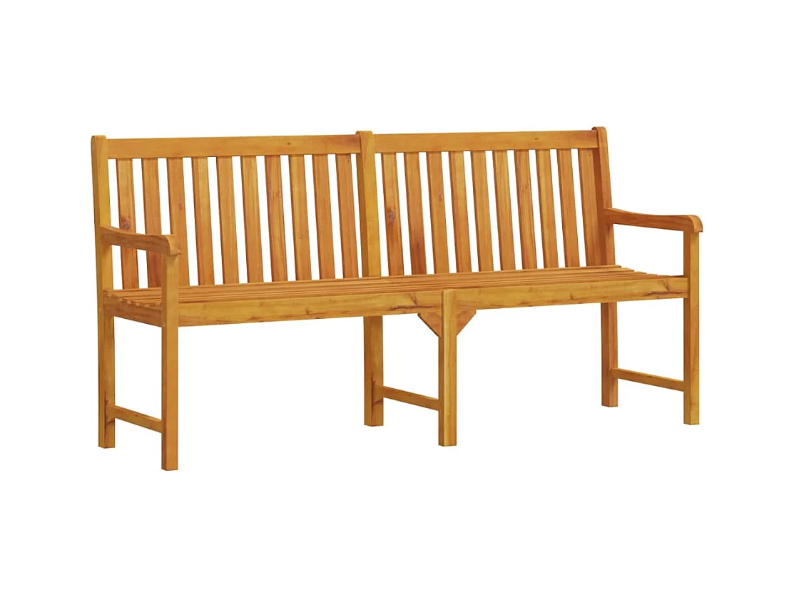Banc de jardin 180 cm Bois solide d'acacia