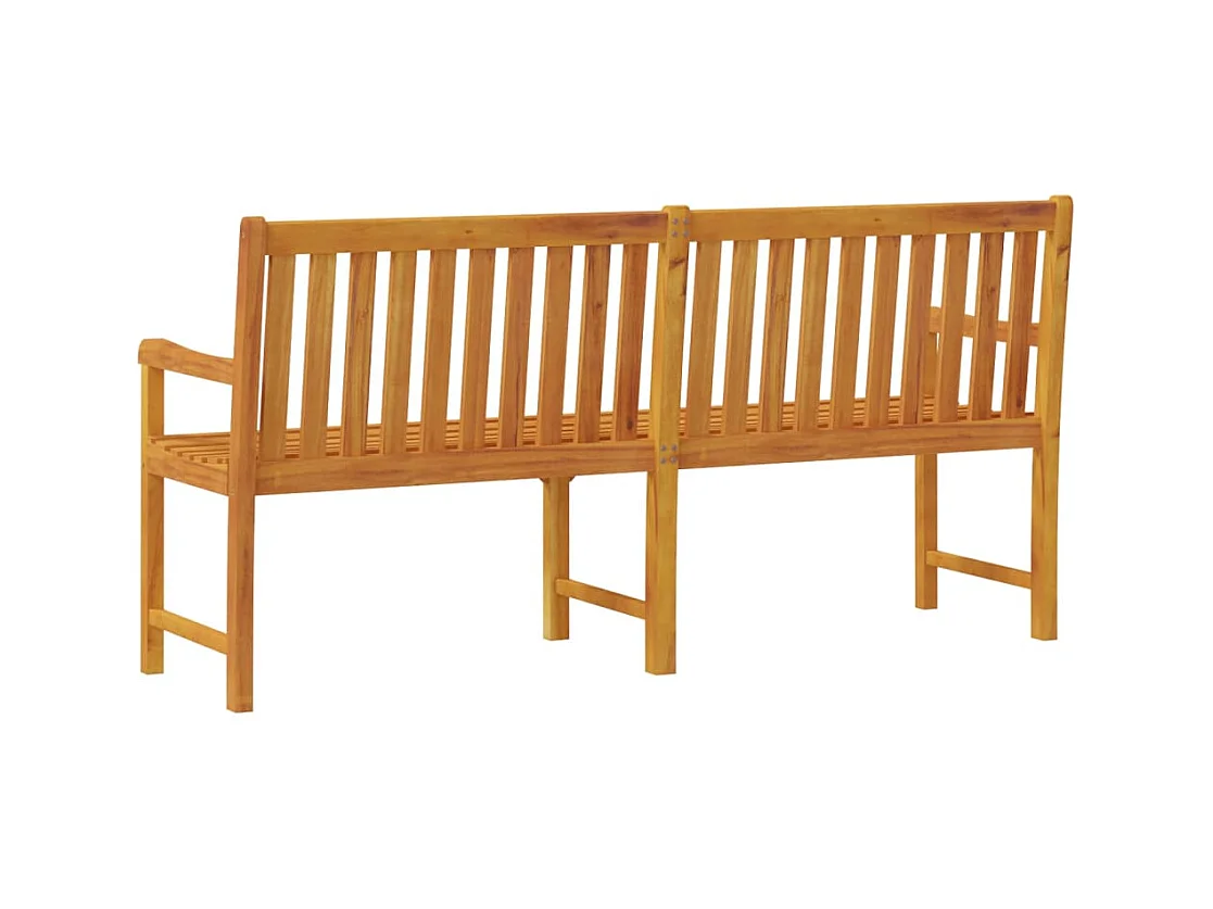 Banc de jardin 180 cm Bois solide d'acacia