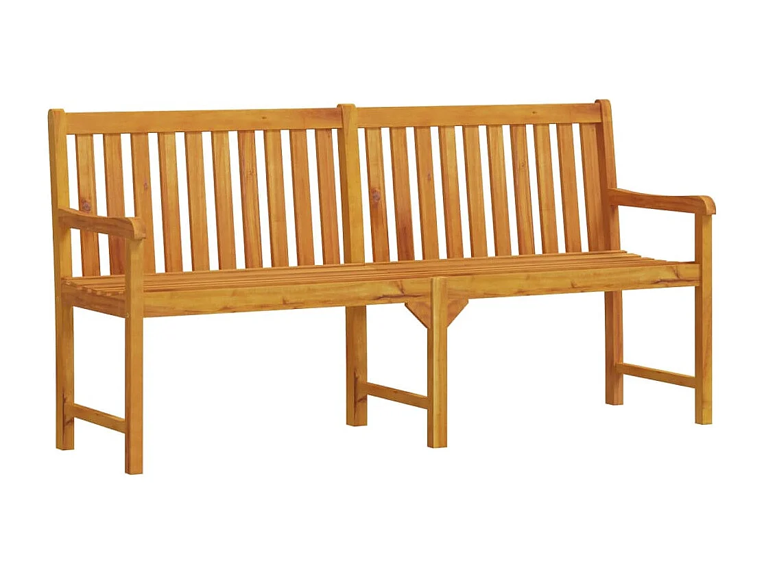 Banc de jardin 180 cm Bois solide d'acacia