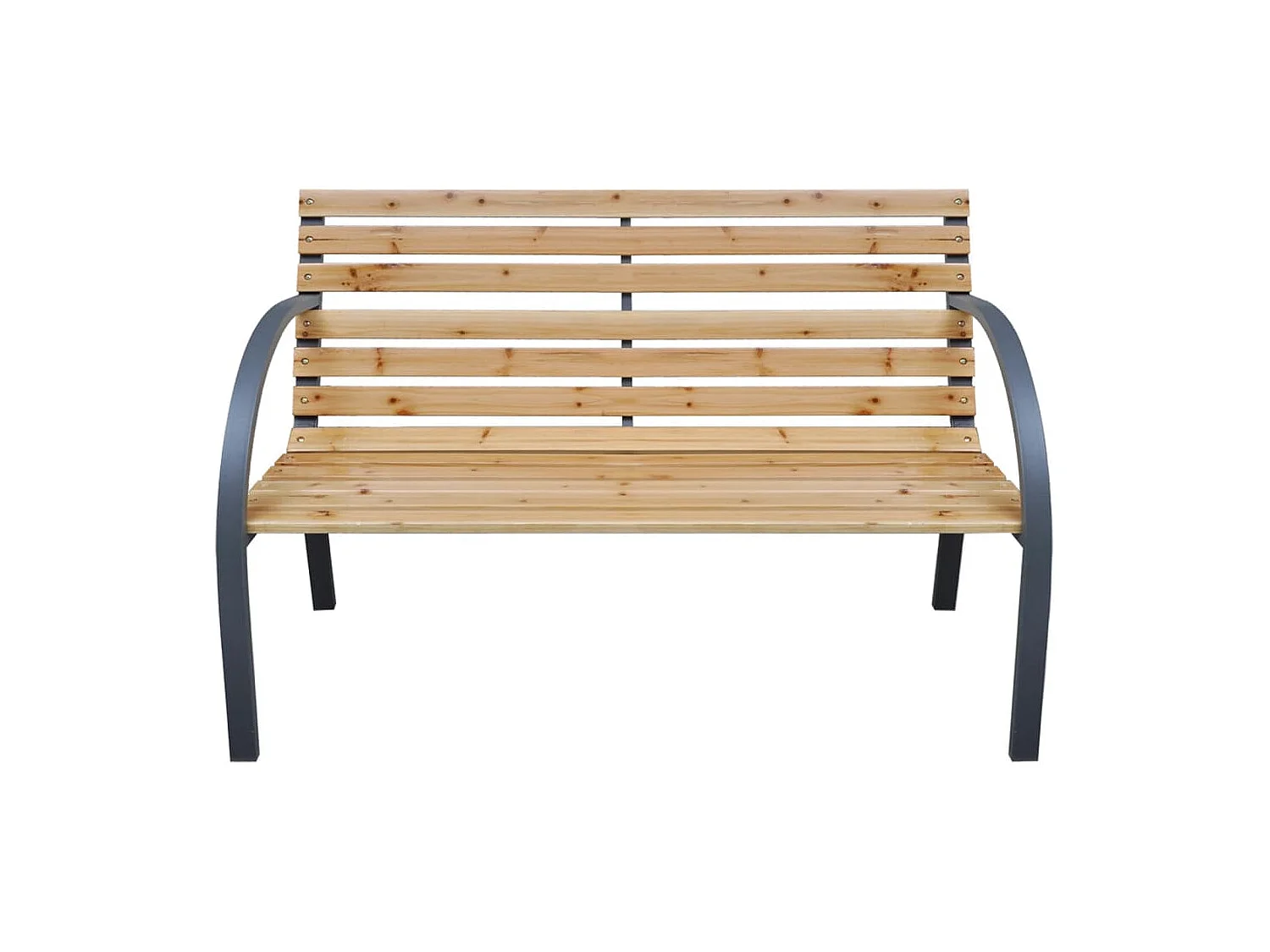 Banc de jardin 112 cm Bois de sapin massif