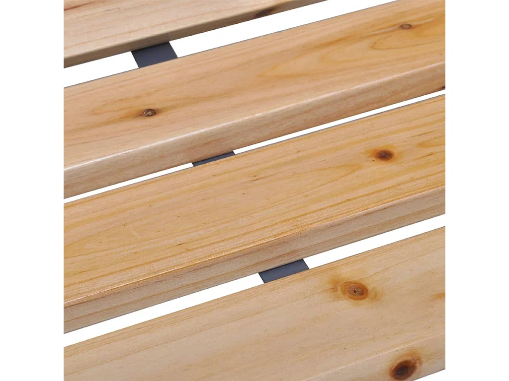 Banc de jardin 112 cm Bois de sapin massif