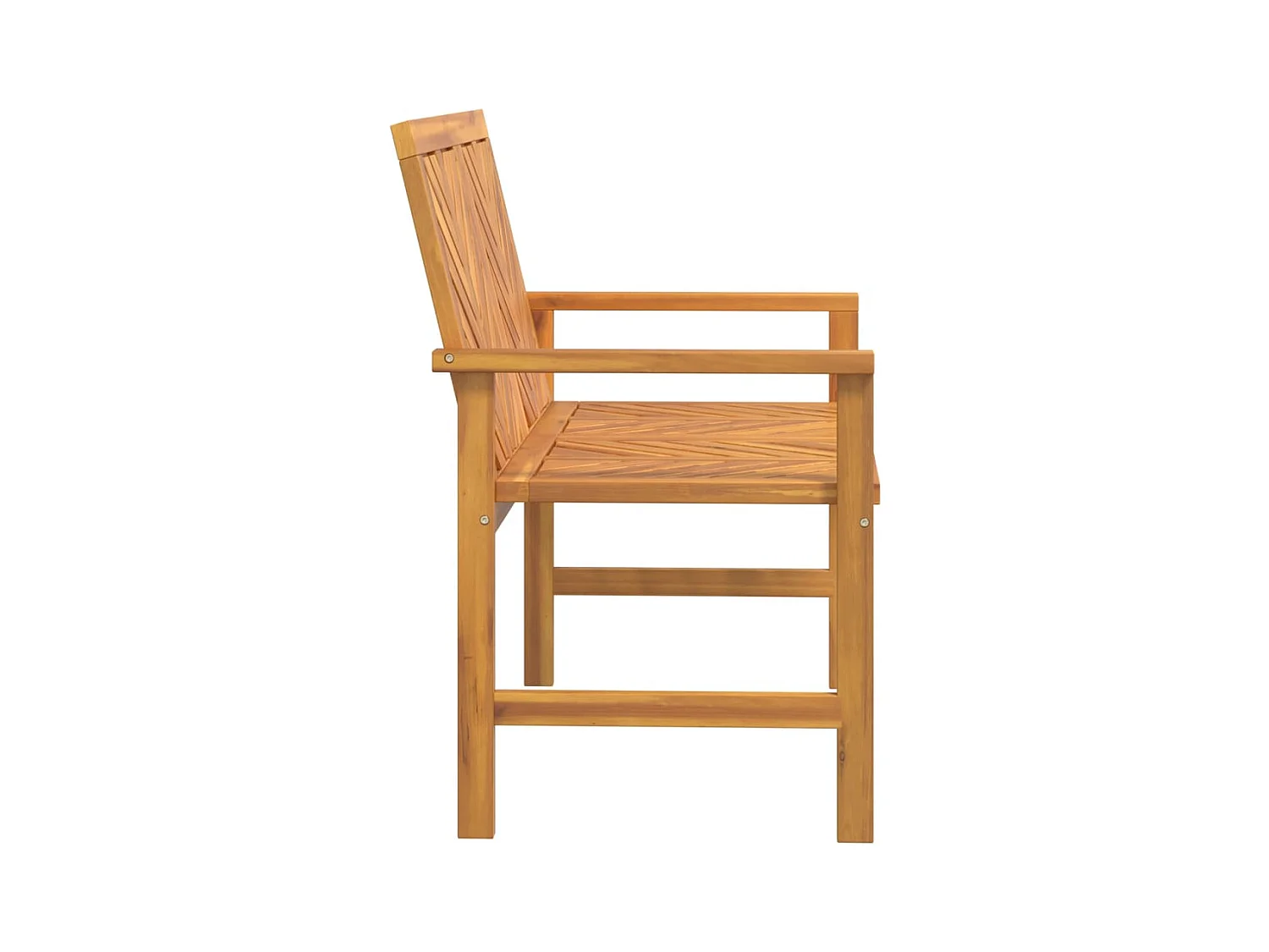 Banc de jardin 109 cm bois massif d'acacia