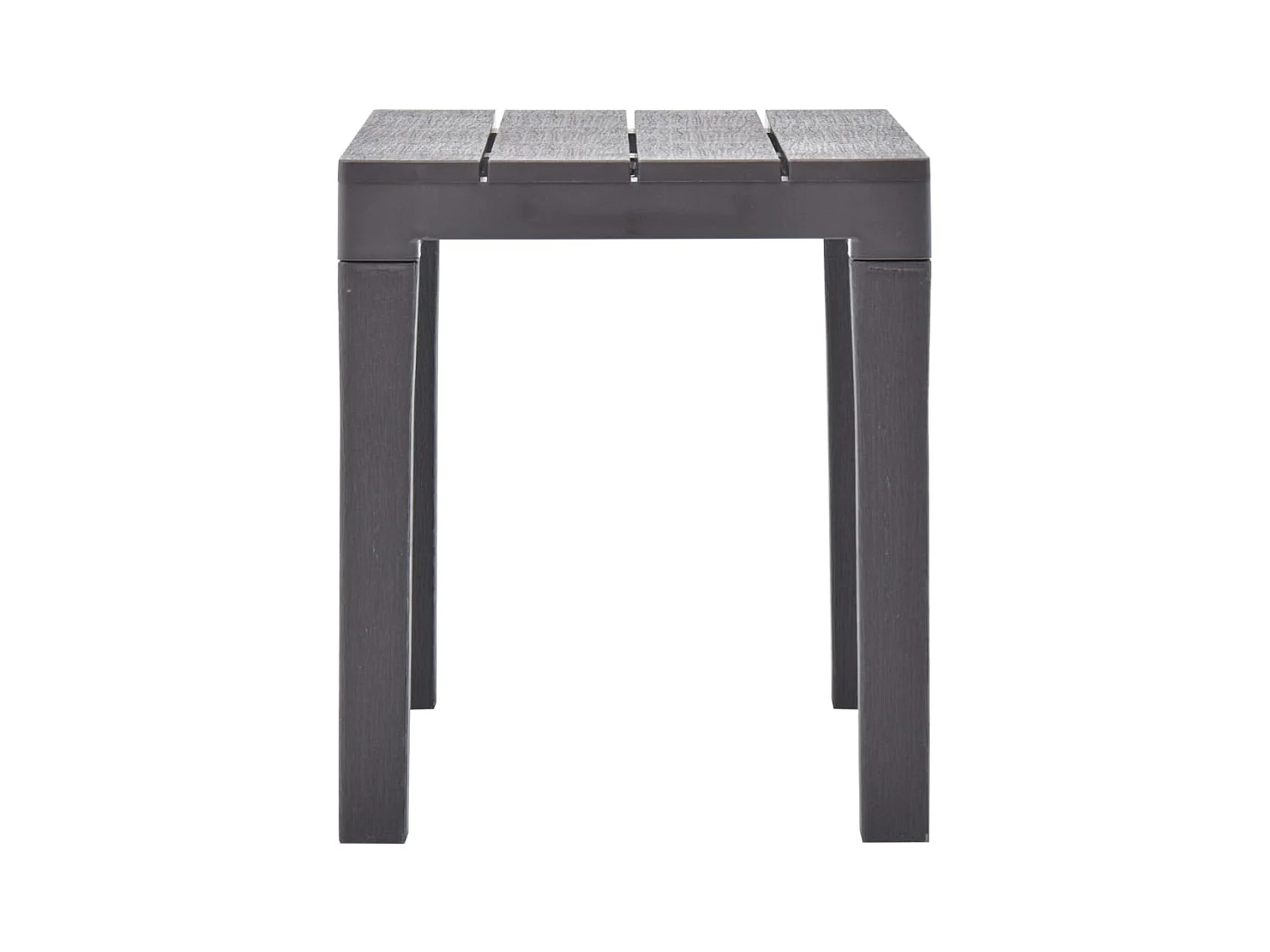 Bancos de jardín 2 unidades plástico color moca