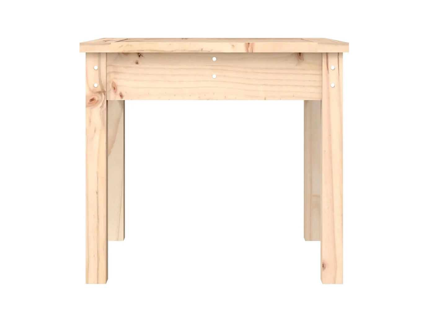 Banc de jardin 50x44x45 cm bois massif de pin