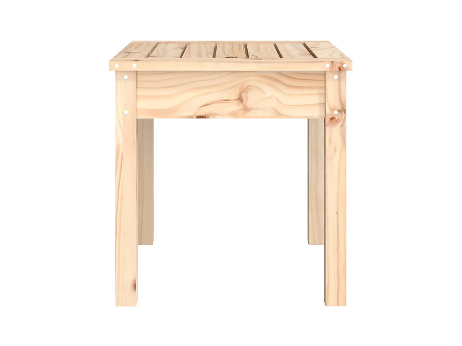 Banc de jardin 50x44x45 cm bois massif de pin
