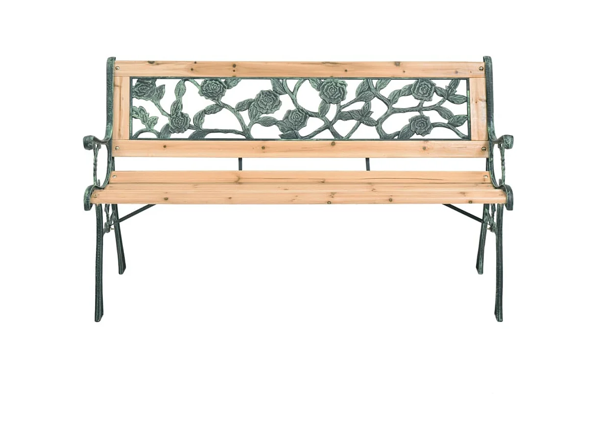 Banc de jardin 122 cm Bois