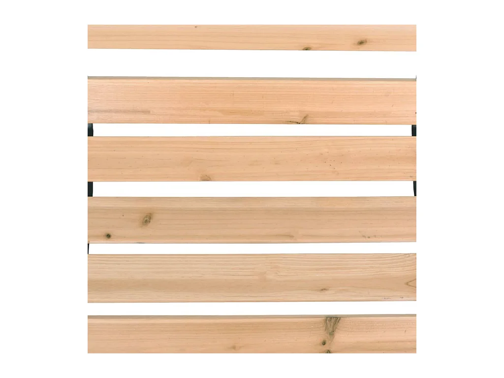 Banc de jardin 122 cm Bois