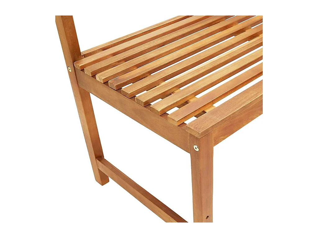 Tuinhoekbank 140 cm massief acaciahout