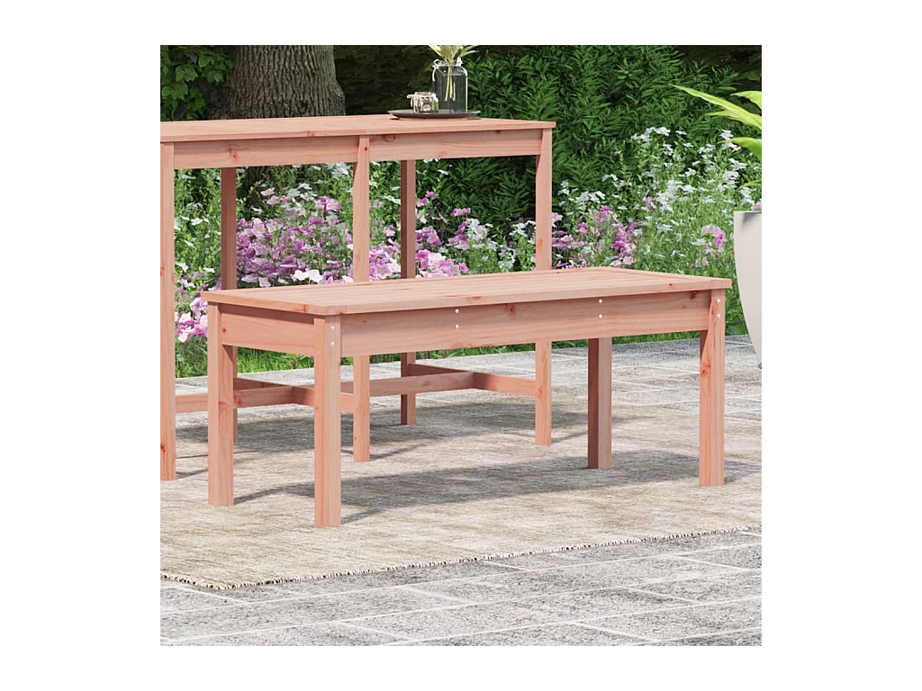 Banc de jardin 109x44x45 cm bois massif de douglas