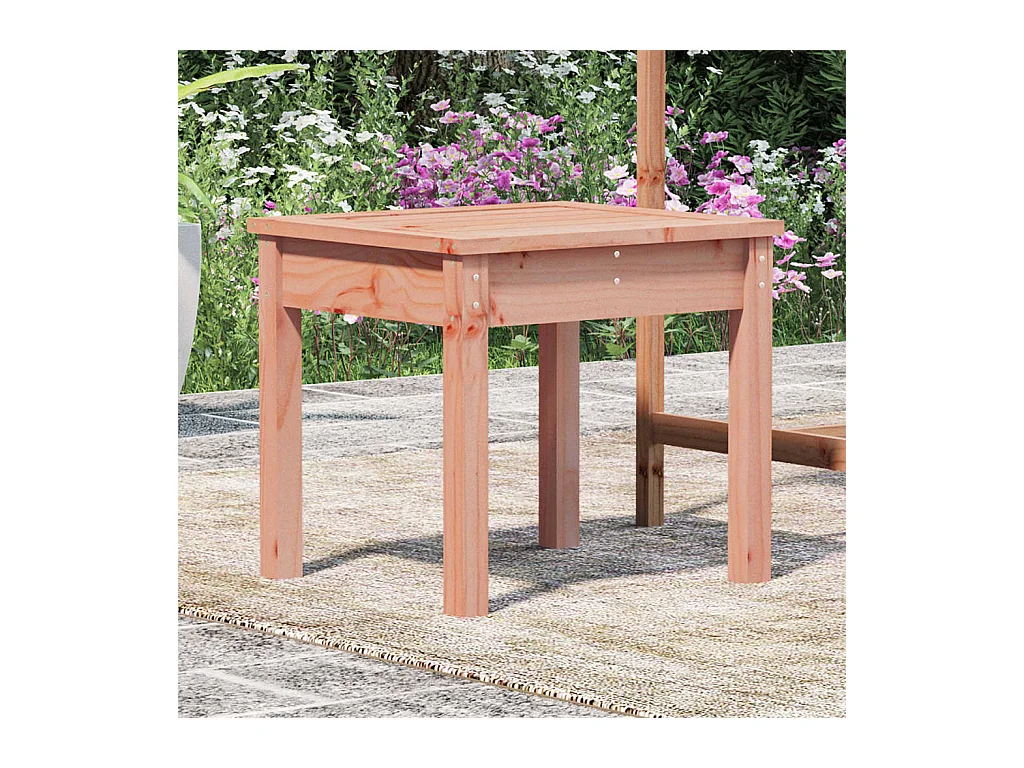 Banc de jardin 50x44x45 cm bois massif de douglas
