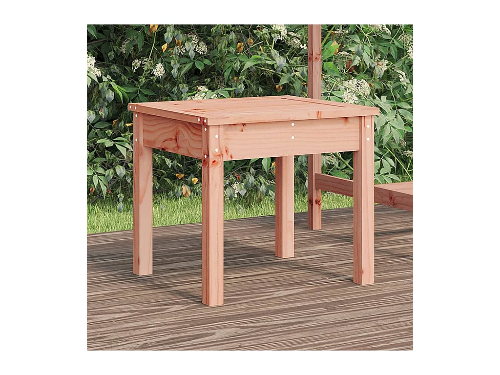 Banc de jardin 50x44x45 cm bois massif de douglas