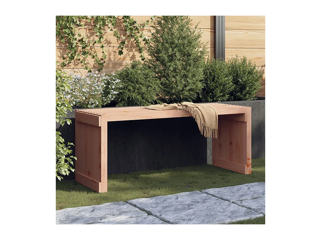 Banc de jardin extensible 212,5x40,5x45 cm bois massif douglas