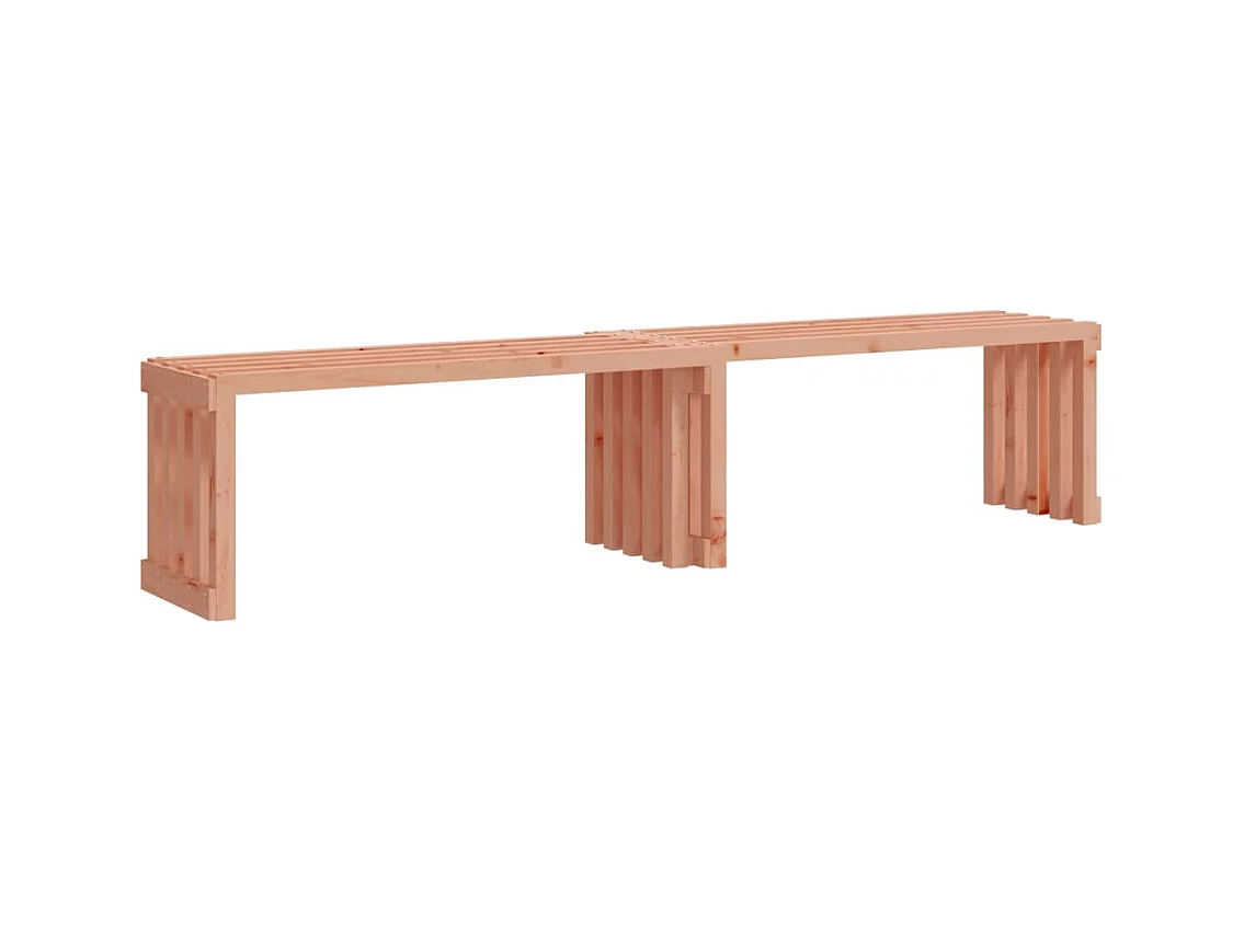 Banc de jardin extensible 212,5x40,5x45 cm bois massif douglas