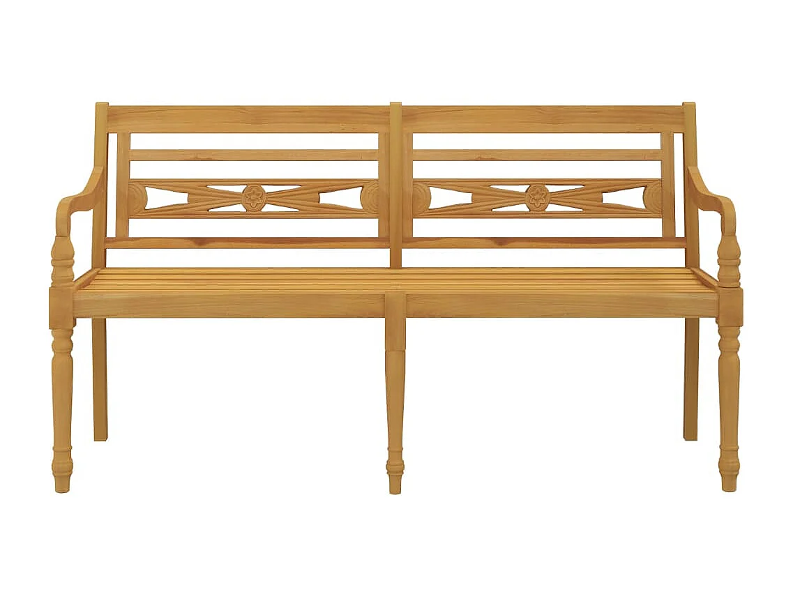 Banco Batavia madera maciza de teca 150 cm