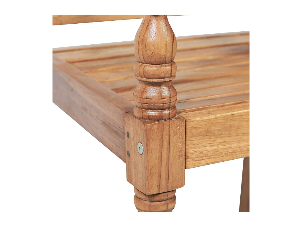 Banc Batavia avec coussin 150 cm Teck