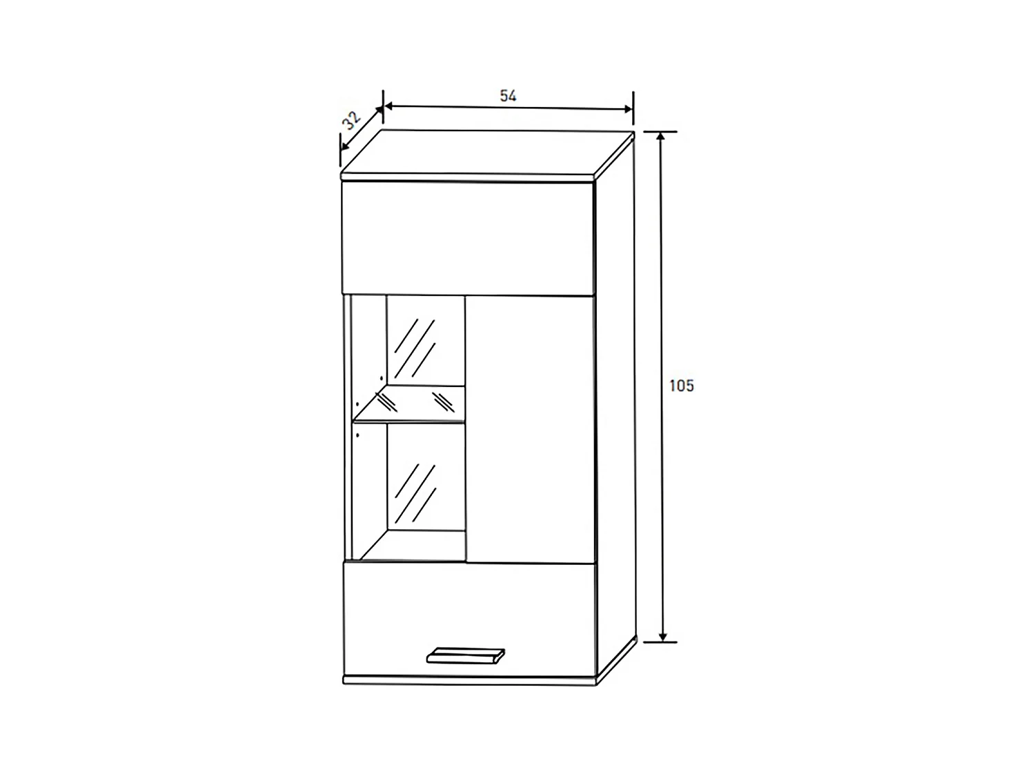 Ensemble de salon meuble TV + 1 étagère murale + vitrine + meuble haut coloris pin andersen