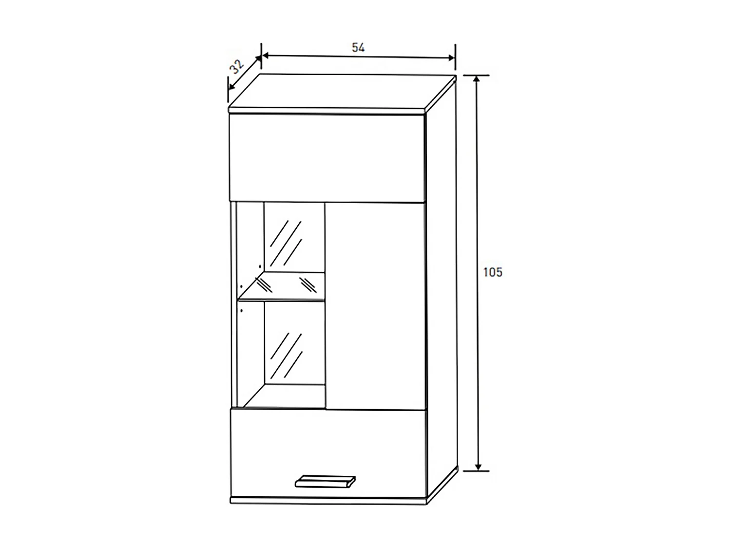 Ensemble de salon meuble TV + 1 étagère murale + vitrine + meuble haut coloris pin andersen