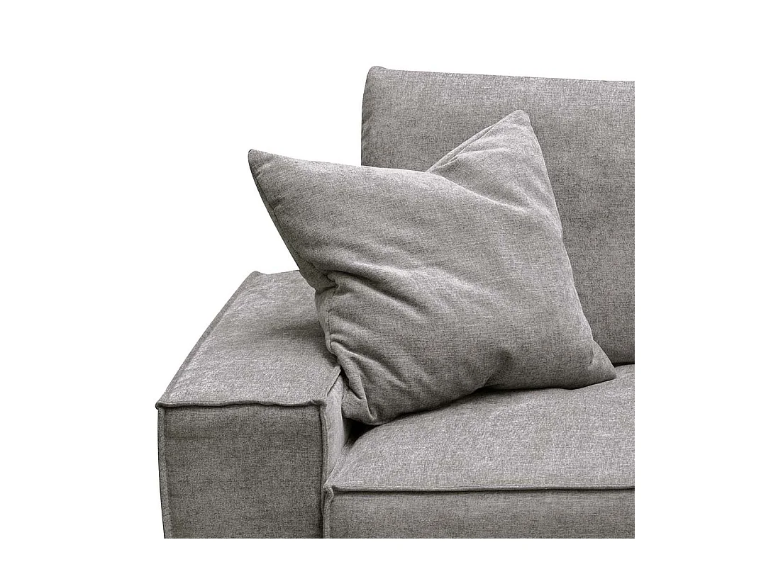 Canapé-lit de 3 places Melow Gris clair