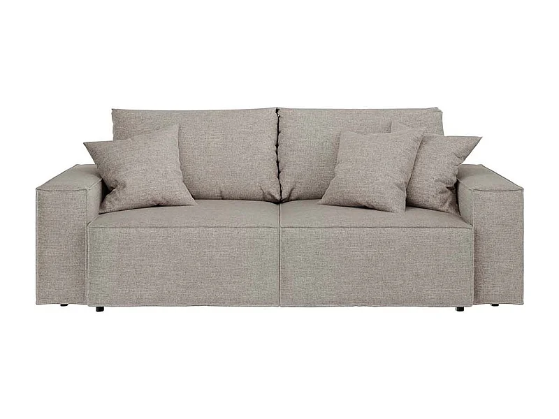 Canapé-lit de 3 places Melow Gris clair