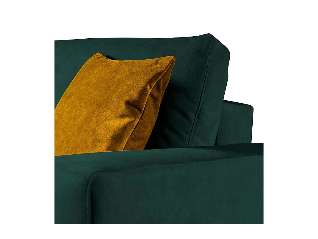 Canapé-lit de 3 places Hesto Vert foncé