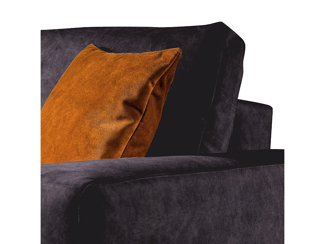 Canapé-lit de 3 places Hesto anthracite