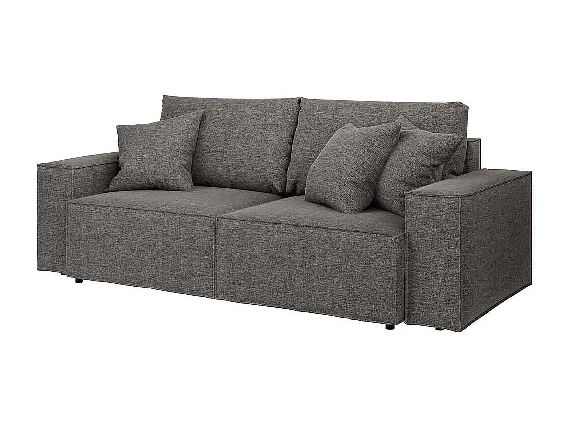 Canapé-lit de 3 places Melow Gris