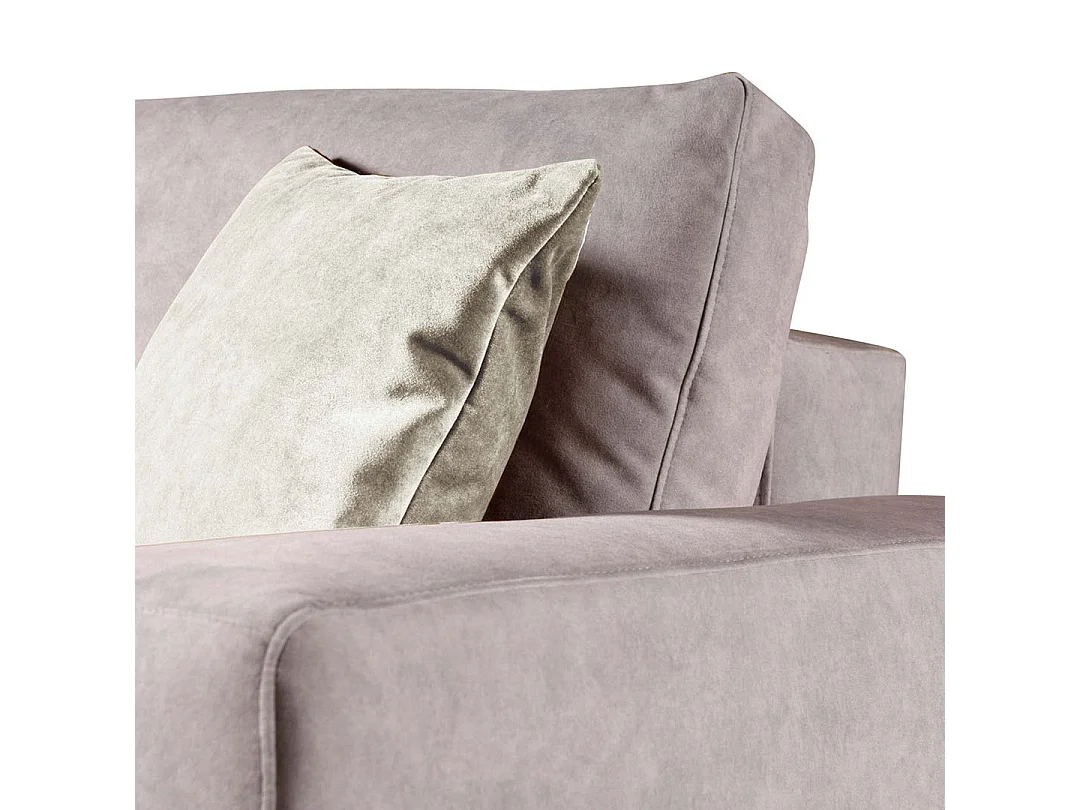 Canapé-lit de 3 places Hesto lait d'amande