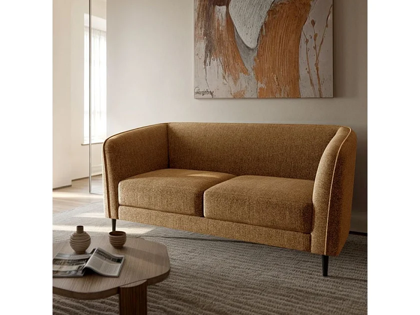 Canapé 2 places Galbe Miel
