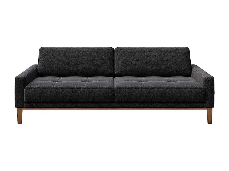 Canapé matelassé Musso anthracite
